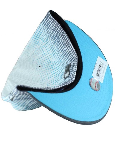 New Era 59FIFTY Atlanta Braves Gorra Ajustada Sombrero Degradado Azul Gris | Gorra Auténtica - Imagen 2 de 3