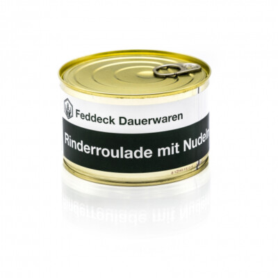 Fertiggericht Dose Rinderroulade mit Nudeln 400 g