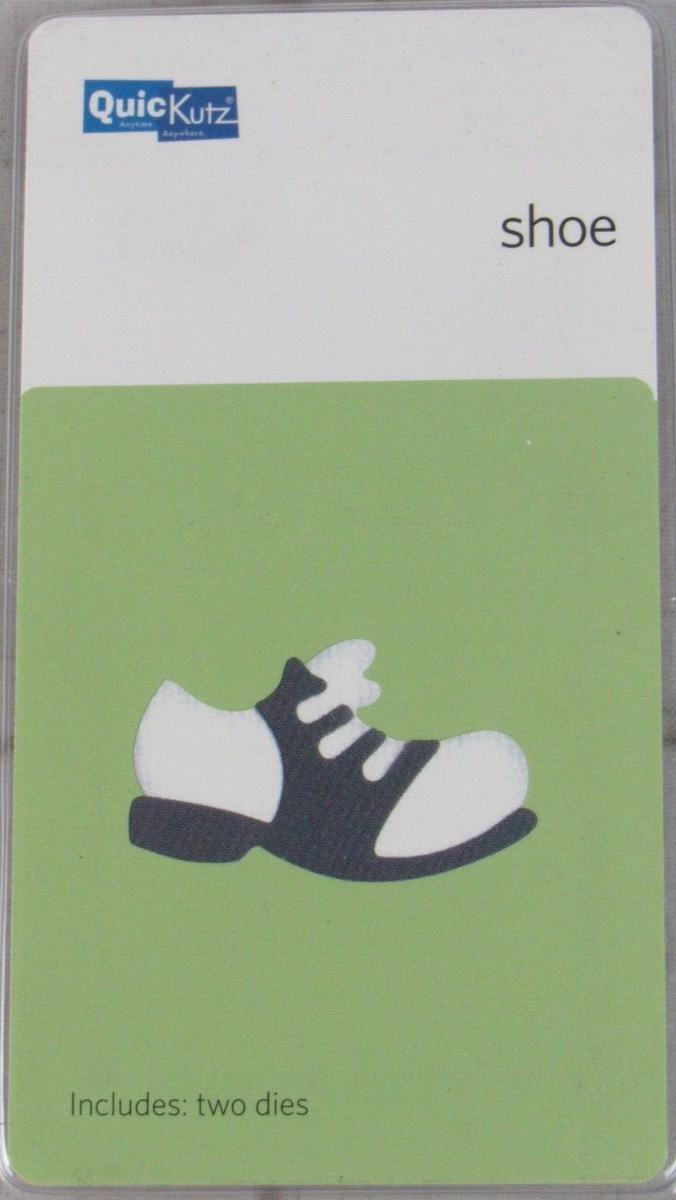 QuicKutz Shoe 2x2, 2 Cutting Die Set KS-0706 | eBay