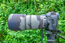 Panasonic 50 200 f2.8  f4 Neoprene lens cover protection camo fabrics