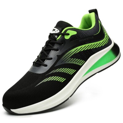 Unisex Breathable Super Light Safety Shoes Steel Toe Anti  display picture 2