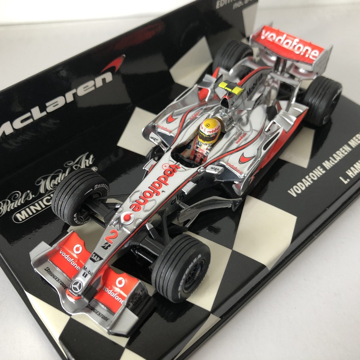 ミニカー MINICHAMPS McLaren Mercedes MP4-22 2007 Minichamps 1:43 McLaren Mercedes MP4-22 1st Podium 2007