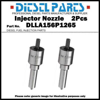 2x Injector Nozzle DLLA156P1265 for Mercedes Benz C30 AMG