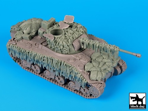 T35138 , British Sherman Firefly hessian tape No. 2 , BLACK DOG , 1:35 - Picture 2 of 4
