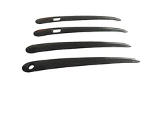 Carbon Fiber Door Handle Covers Trim  For Toyota Sienna 2021 2024 Accessories
