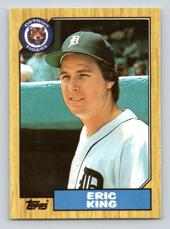 1987 Topps Tiffany Collection   RC #36 Eric King FREE SHIPPING!