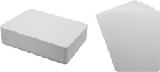  100 CD Disc Jewel Case Bin Divider Cards - 4-7/8"x6-3/4" White Standard 20mil