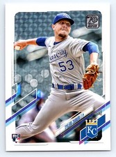 2021 Topps Update #US81 Tyler Zuber RC Kansas City Royals Rookie