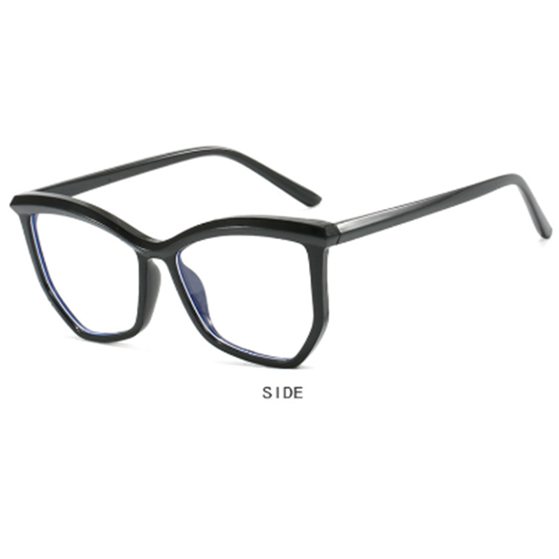 IG Unisex Translucent Square Frame Glasses – Clear Lens With Brown Frame, UV400 Protection, Polycarbonate Lenses - View #5
