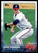 2015 Topps Series 2 Shae Simmons RC #462 Atlanta Braves