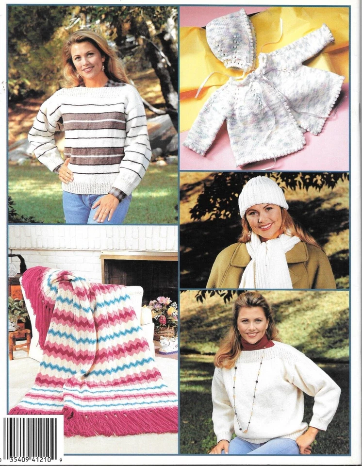 Lot of 2 Books Learn to Knit Learn to Crochet in Just One Day Easy Patterns - Image 4 of 4