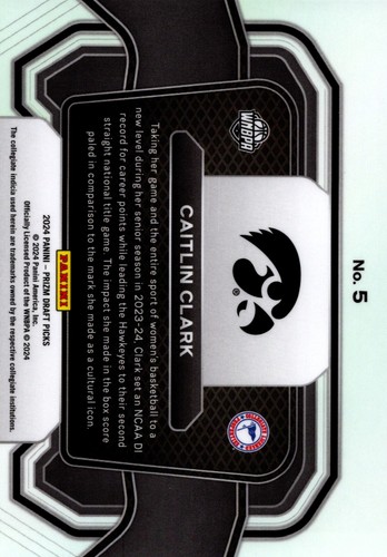 Campus Legends 2024 Panini Prizm Draft Picks - Silver Prizm #4-5 YOU PICK - Picture 4 of 4