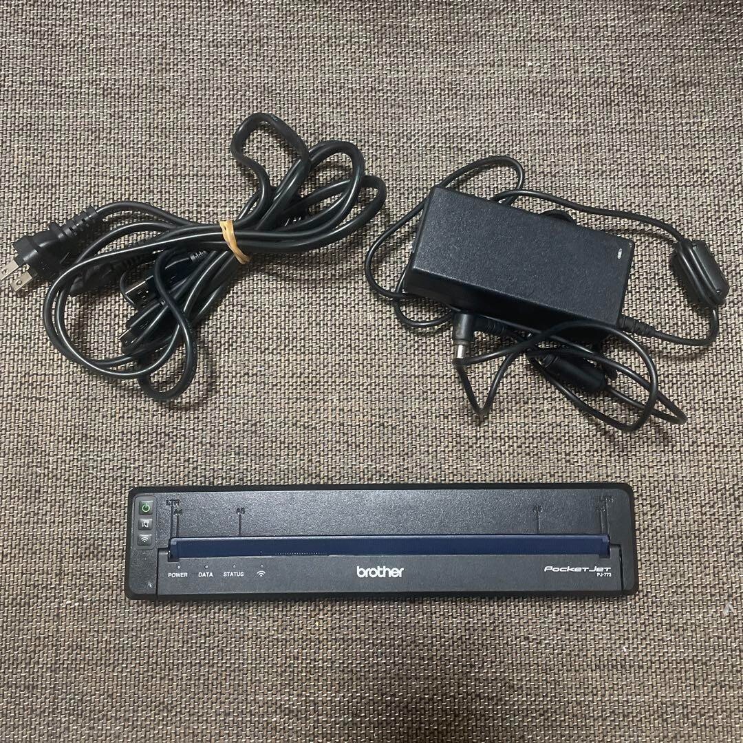 Brother PocketJet PJ773 A4 Mobile WiFi Thermal Printer Used Japan eBay