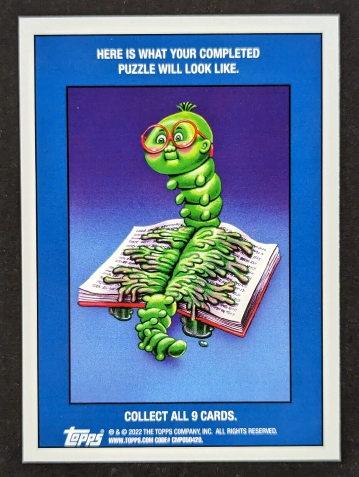 Charmed Charlee 2022 Garbage Pail Kids Bookworms Topps Card #50a (NM) - Image 2 of 2