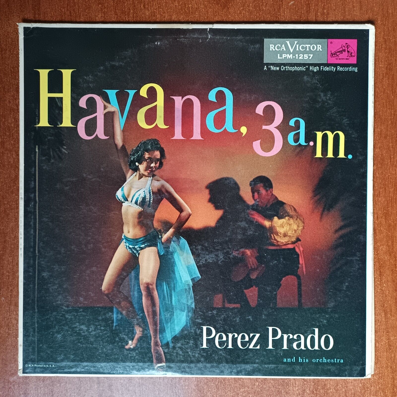 Perez Prado And His Orchestra – Havana 3 AM [1956] Vinyl LP Cha Cha Bolero Mambo
