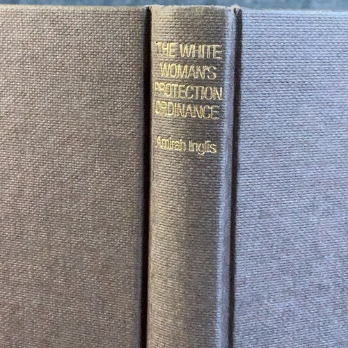 White Women's Protection Ordinance Amirah Inglis 1975 RARE Hardcover DJ Women - Picture 4 of 18