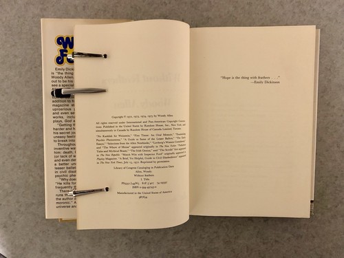 Without Feathers by Woody Allen (1975, Hardcover/DJ) 1st Edition/4th Printing - Picture 6 of 9
