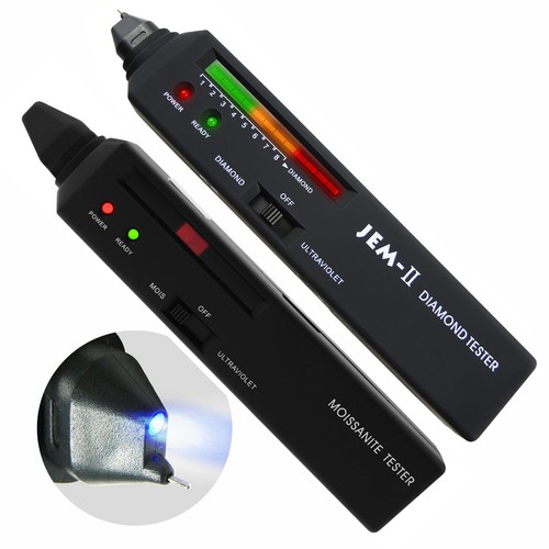 DIAMOND TESTER SELECTOR MOISSANITE Tester UV Ultraviolet Light JEMII