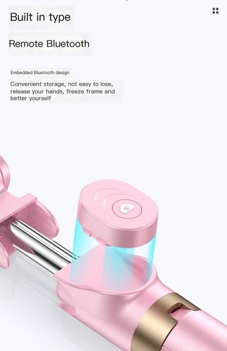 4 in 1 Mini Tripod Selfie Stick Bluetooth Remote with Beauty Light - Photo 7 sur 10