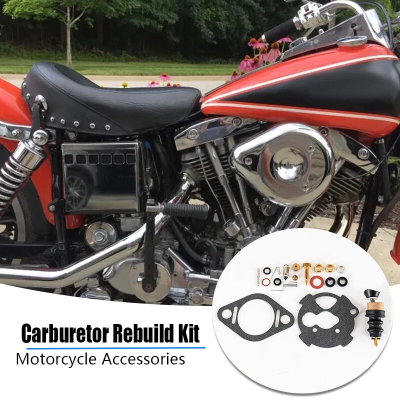 CARBURETOR REBUILD KIT 27132-71 For ZENITH BENDIX HARLEY CARBURETORS PRE 1976 * Foto 3 de 4