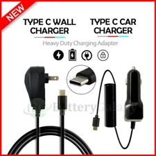 Type-C USB Wall+Car Charger FAST for Xiaomi Redmi Note 14 / Redmi Turbo 4