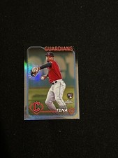 Jose Tena 2024 Topps Chrome Refractor RC #29 Guardians