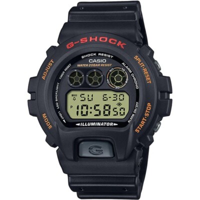 CASIO G-SHOCK DW-6900UB-9JF Illuminator Black Chrono Digital Men