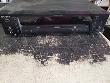 Sony RCD-W1 Dual Deck CD Player Recorder for Repair, READ Disc Read Error Trays