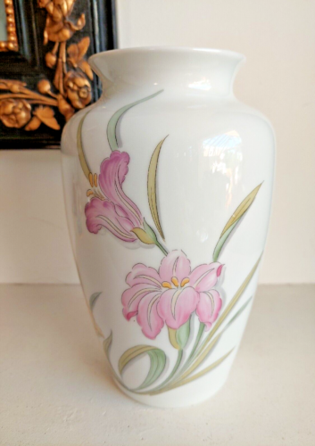 Vase Ancien Porcelaine de Bavière - Bareuther Bavaria Waldsassen - Numéroté - Foto 1 di 7