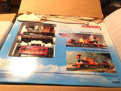 Märklin 54402 Startset "American" mit 5473 Personenwagen Maxi Spur G | Zustand: New