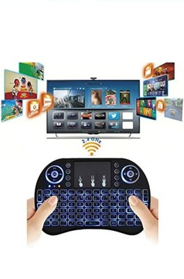 Wireless Mini Keyboard Remote Control Touchpad Smart TV Android TV Box PC 2.4GHz
