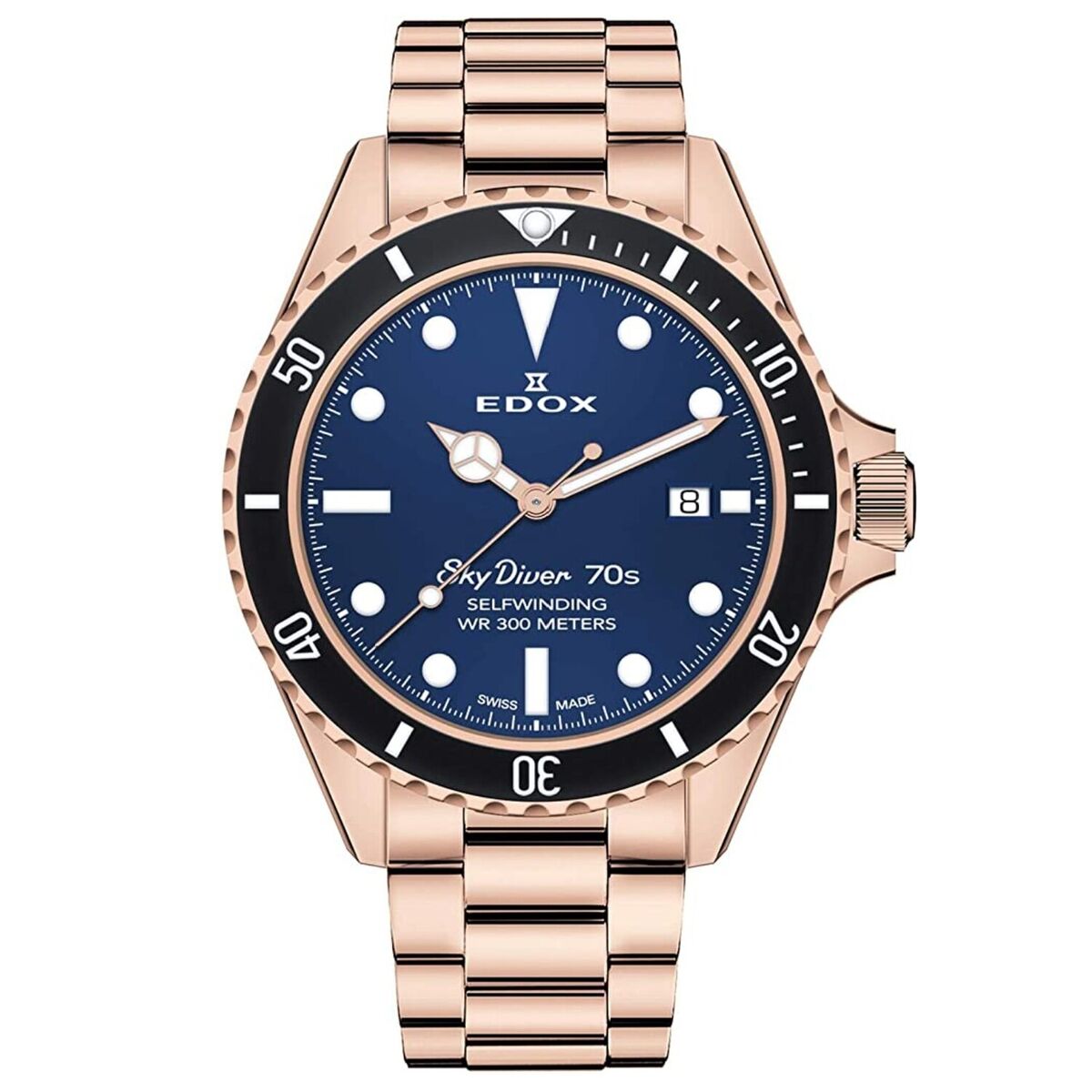 Edox 80112 37RNM BUI Men's Skydiver Blue Automatic Watch | eBay Edox 80112 37RNM BUI Men's Skydiver Blue Automatic Watch | eBay