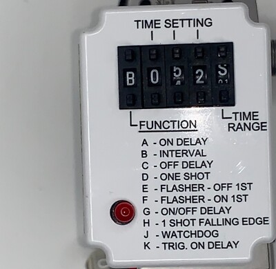 MACROMATIC TD-78128 Multifunction Time Delay Relay