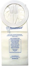 Janitized JANPTMV2PK Vacuum Filters Designed to Fit Most Commercial 10 Qt. Backp