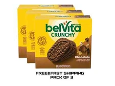 (3 pack) Chocolate Breakfast Biscuits, 5 Packs (4 Biscuits Per Pack)