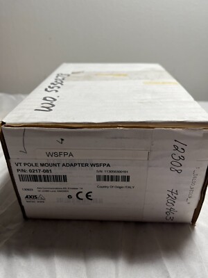 AXIS Communications 0217-081 VideoTec VT Camera Bracket Pole Mount