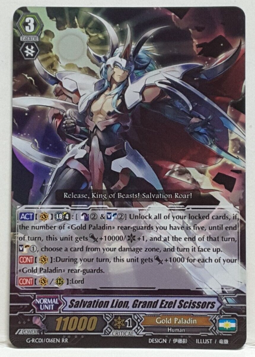 Bushiroad Cardfight Vanguard Salvation Lion, Grand Ezel