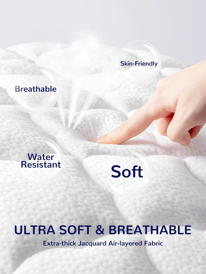 Cojín acolchado acolchado cómodo para dormir para cama bebé bebé bebé cama cuna espuma Foto 4 de 4