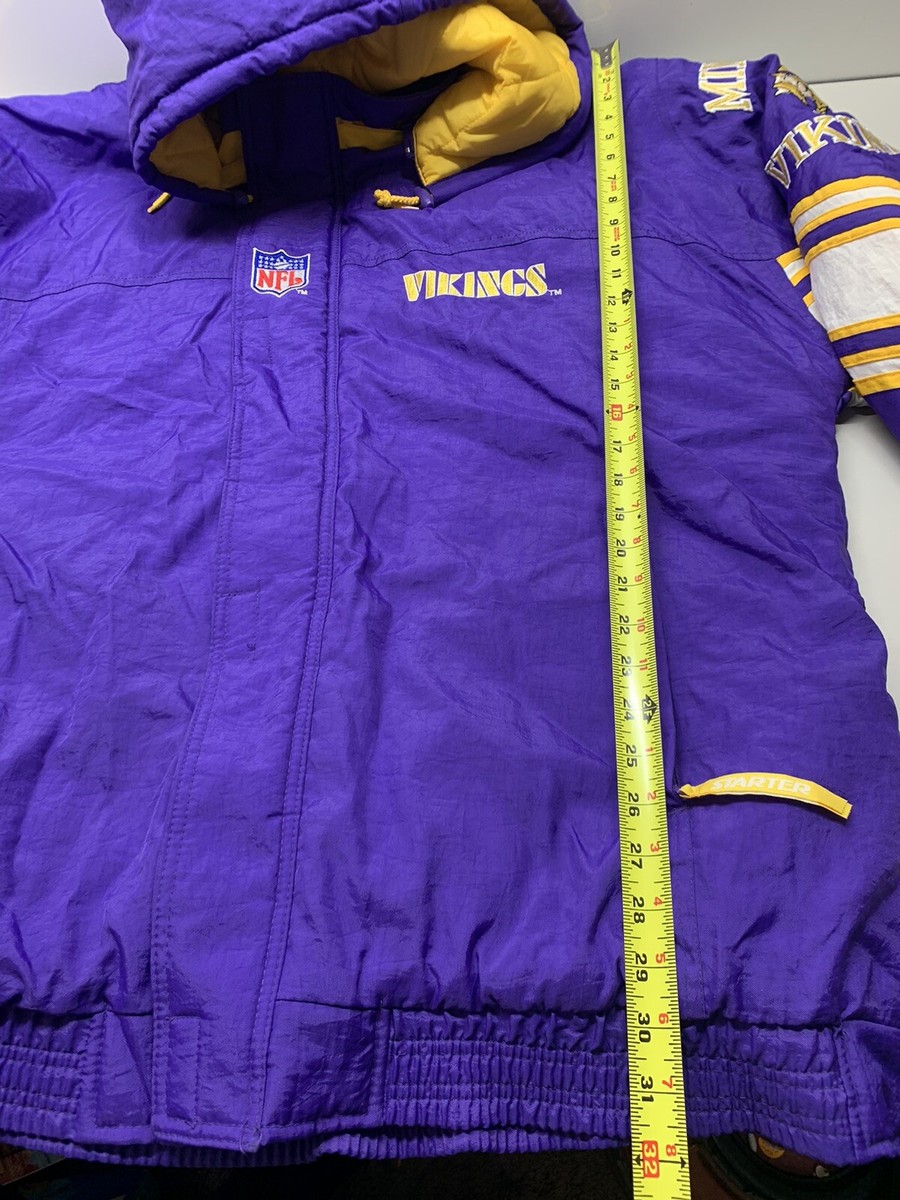Vintage Minnesota Vikings NFL Pro Line Starter Jacket full Vintage Minnesota Vikings NFL Pro Line Starter Jacket full