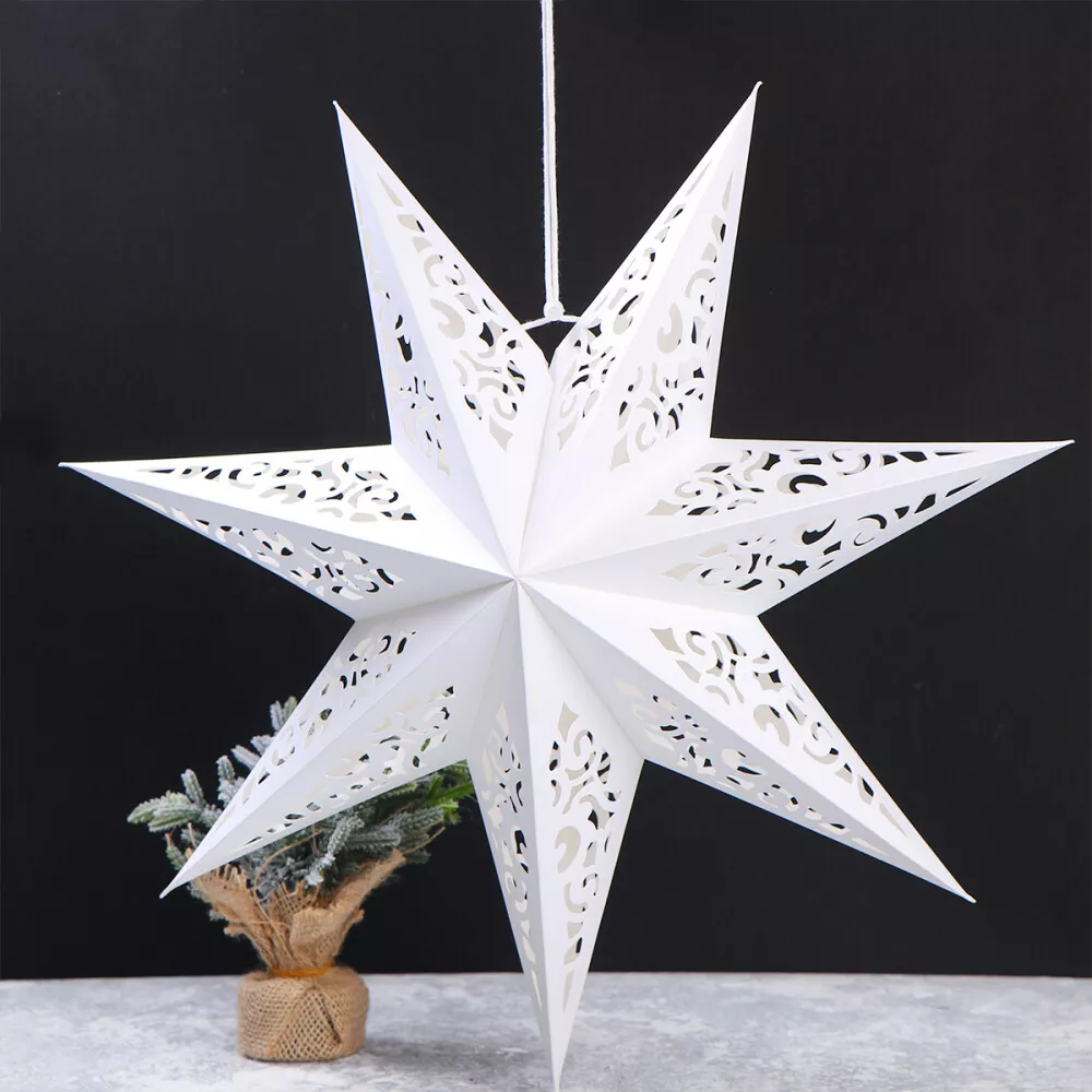 Star shaped hanging lights outlet