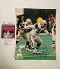 Charles Harley Signed Autograph Dallas Cowboys 8x10 Photo JSA #