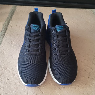 Size 13.5 Fashion Skateboard Breathable Outdoor Lightweight Blue Women Sneakers