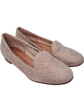 Pons Quintana Women's Textured Slip On Loafer Flats Size 38