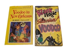 Vintage Books 1972 Black Magic Satanism Voodoo & In New Orleans Dr. Leo Marcello