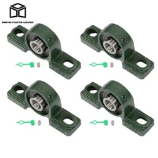 4PACK UCP202-10 Pillow Block Bearing 5/8" Bore Self-Aligning Solid Base 2-Bolt