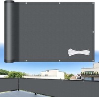 Balkon Sichtschutz Wetterfest Balkonverkleidung 100X200Cm Garten Terrasse