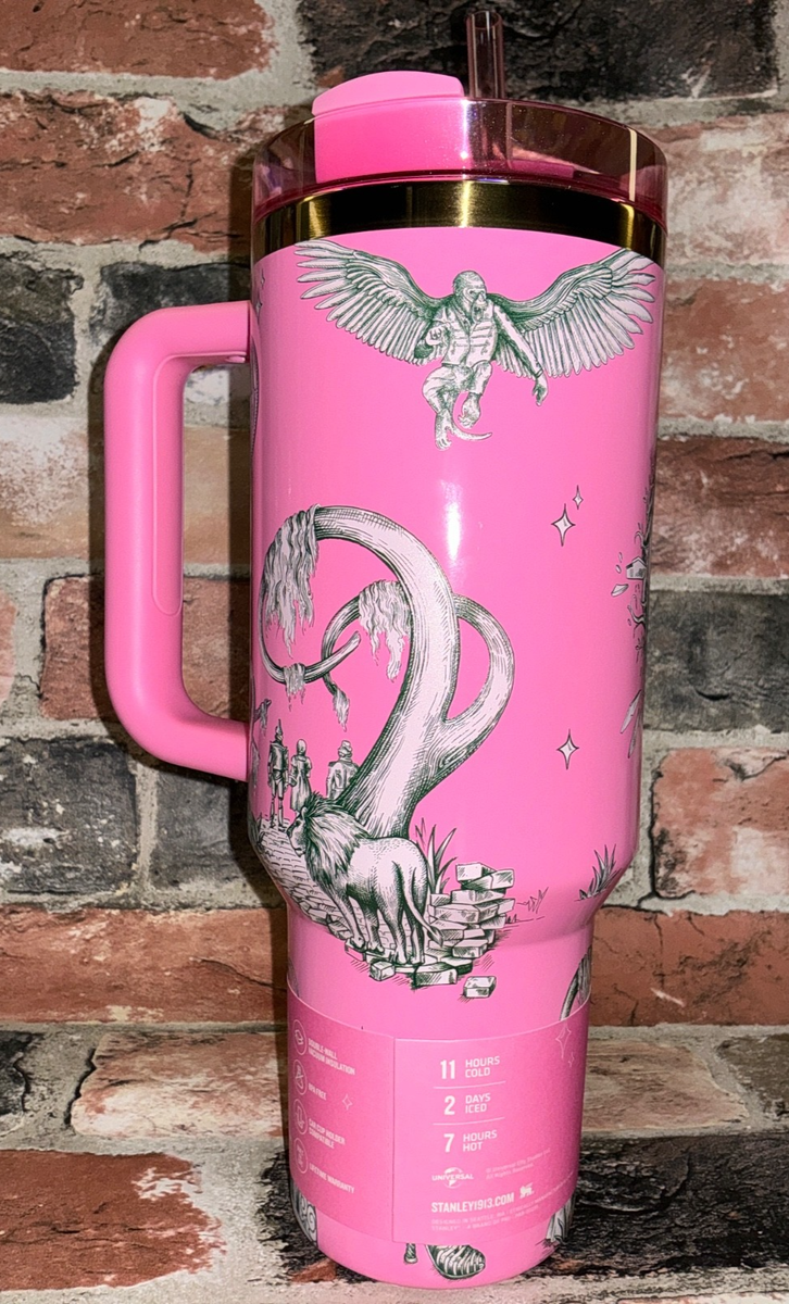 Stanley Wicked Pink Ozian Reprise 40 oz SS H2.0 Flowstate Quencher