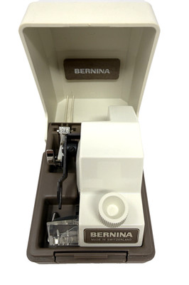 Vintage Bernina Cut  N Sew 33415603 w/ Foot 578 Original Case Old Style