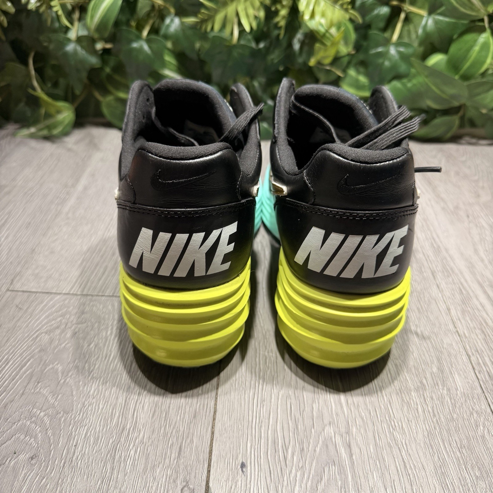 Rare Nike Lunar Tiempo Sky High Wedge Magista Pack 10 Black Leather image 4