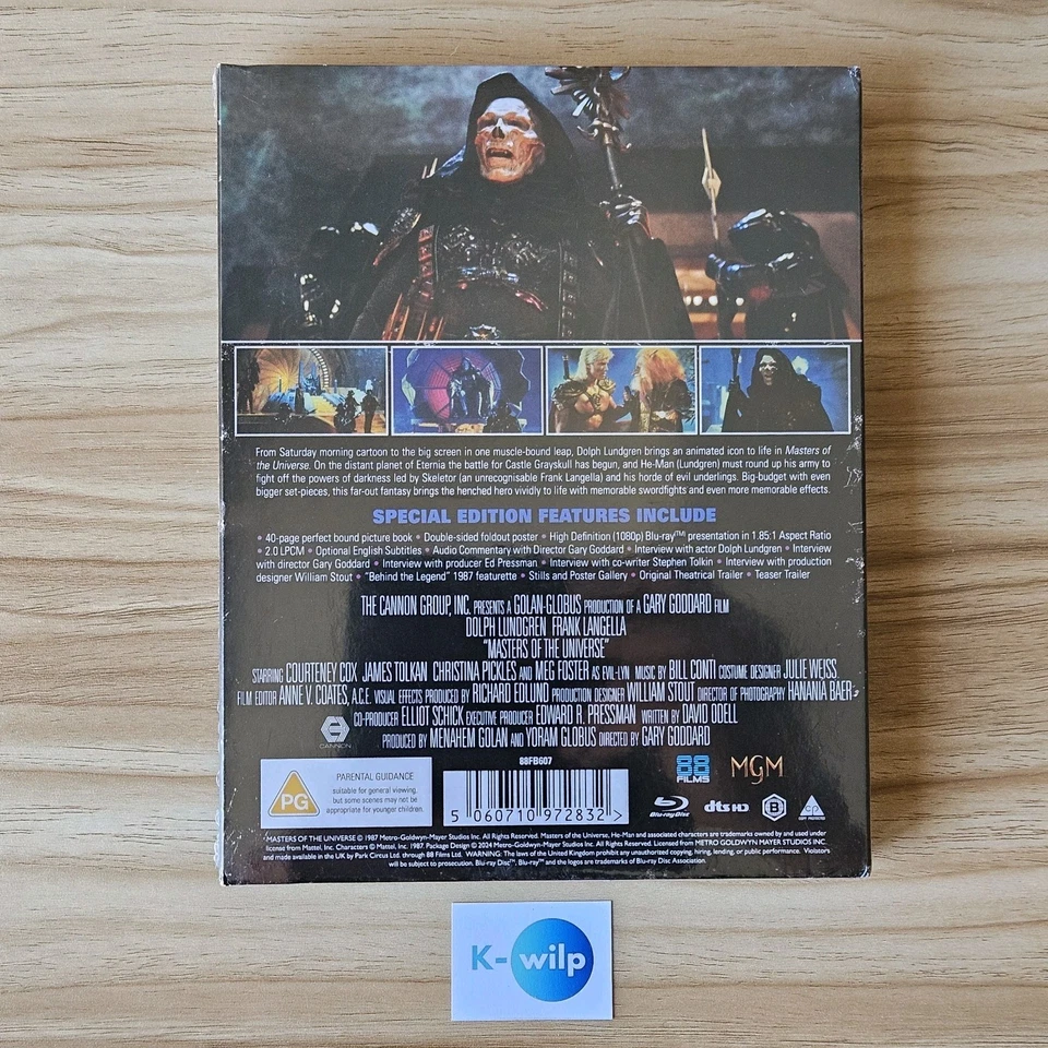 Masters Of The Universe Special Edition Blu-Ray Edition New & Sealed - Image 2 of 4